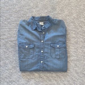 J. Crew Denim Flannel